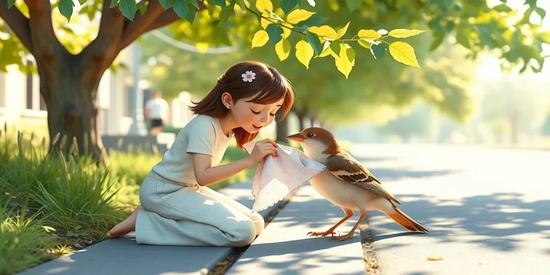 Elif ve Gülümseme Çiçeği İyilik Dolu Çocuk Masalını Oku - 2