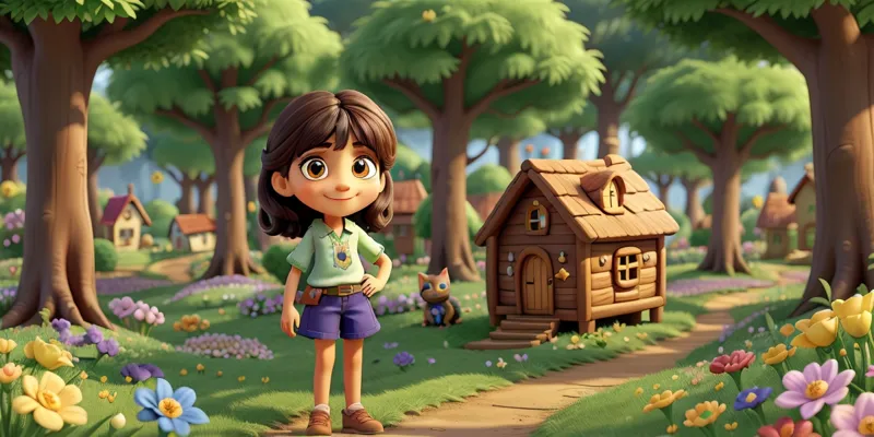 Elif ve Peri Krallığında Gizemli Macerası | Çocuk Masalı Oku - 2