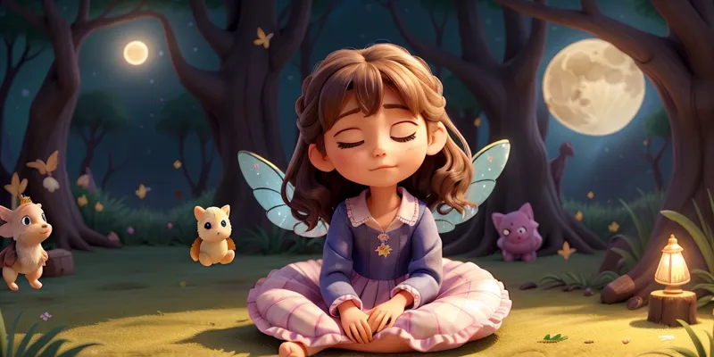 Elif ve Rüya Perisi Uykuya Dalmak İçin Hayal Gücü | Uyku Masalı