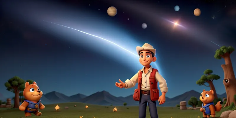 Gece Yıldızları ve Hayal Gücü Hikayesi Çocuklarınıza Okuyun - 2