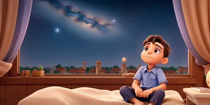 Gece Yıldızları ve Hayal Gücü Hikayesi Çocuklarınıza Okuyun - 4