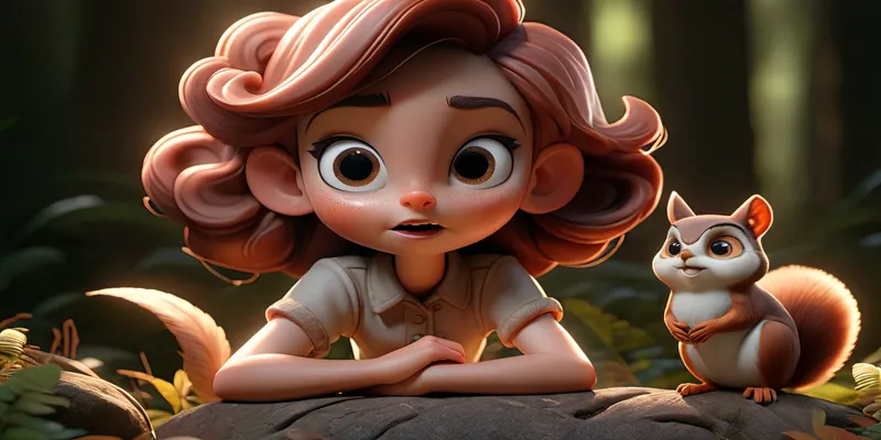 Gizemli Orman ve Işık Taşı Cesur Elif'in Büyülü Macerası - 4