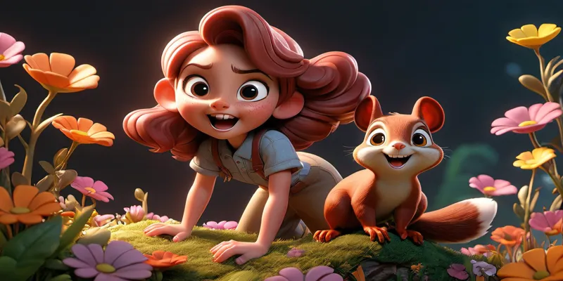 Gizemli Orman ve Işık Taşı Cesur Elif'in Büyülü Macerası - 9