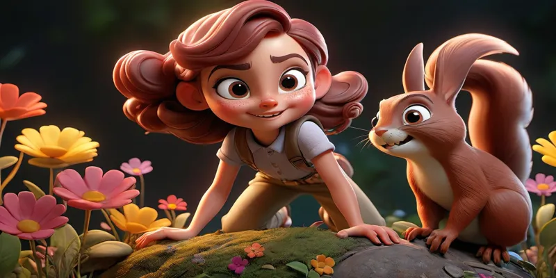 Gizemli Orman ve Işık Taşı Cesur Elif'in Büyülü Macerası - 3