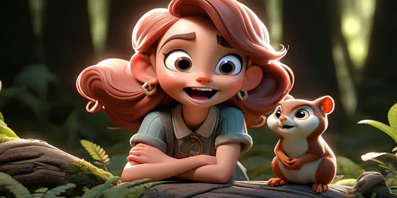 Gizemli Orman ve Işık Taşı Cesur Elif'in Büyülü Macerası - 10