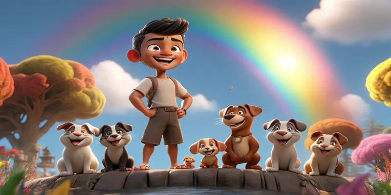 Gökkuşağı Adası Masalı Cesaret, İyilik ve Keşif Hikayesi - 6