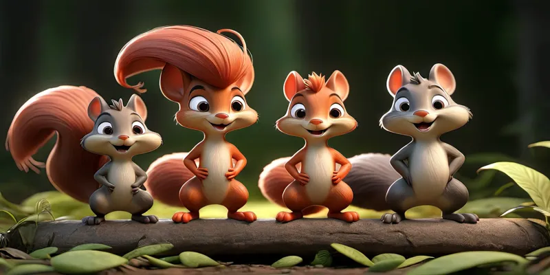 Gökkuşağı Ormanı Masalı Dostluk ve Macera Dolu Bir Yolculuk - 4