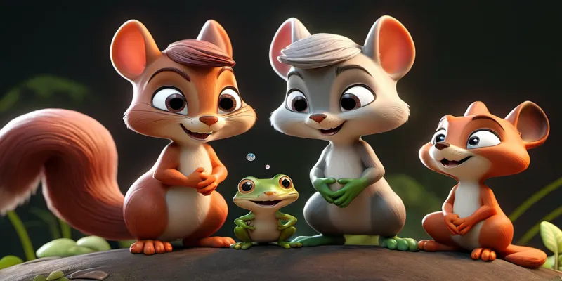 Gökkuşağı Ormanı Masalı Dostluk ve Macera Dolu Bir Yolculuk - 6