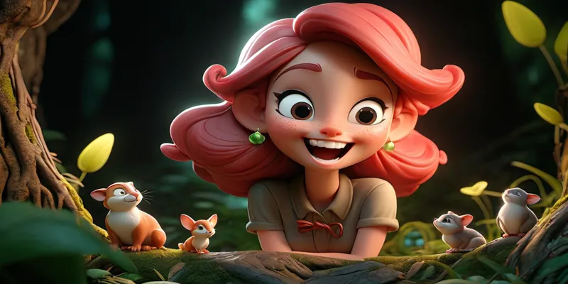 Gökkuşağı Ormanı ve Uyku Perisi Sihirli Masal Dünyası - 10