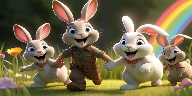 Gökkuşağı Ormanı ve Uyku Perisi Sihirli Masal Dünyası - 8