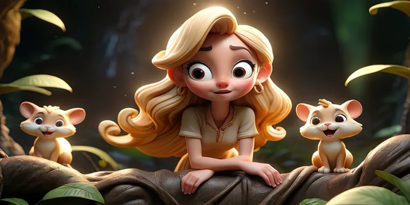 Gökkuşağı Ormanı ve Uyku Perisi Sihirli Masal Dünyası - 3