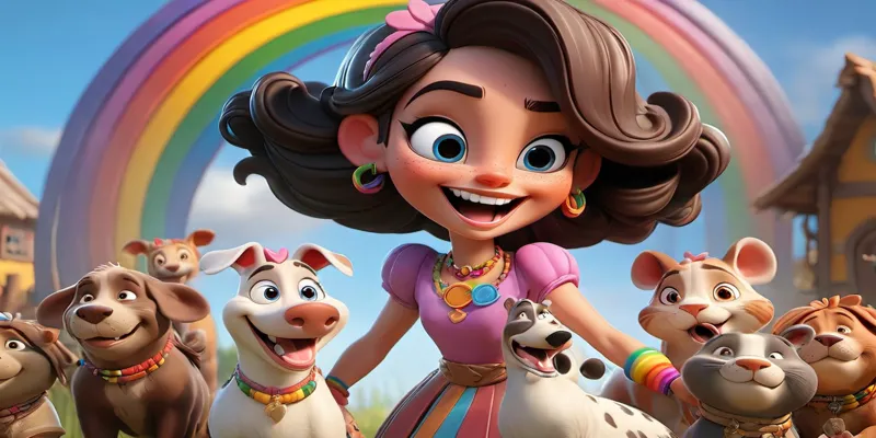 Gökkuşağı Vadisi’nin Cesur Prensesi Renklerle Dolu Bir Macera - 7