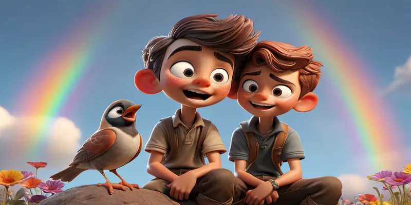 Gökyüzü Krallığı Masalı Renklerin Gücüyle Dolu Bir Hikaye - 6