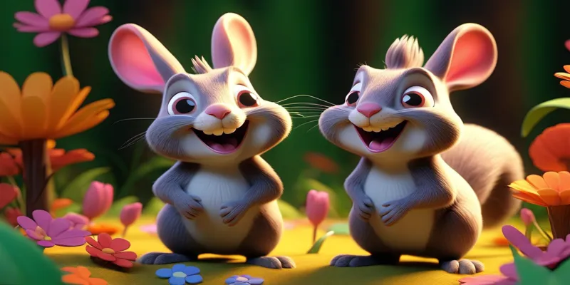 Gülen Orman ve Puf Puf Fil'in Macerası - Eğlenceli Çocuk Masalı