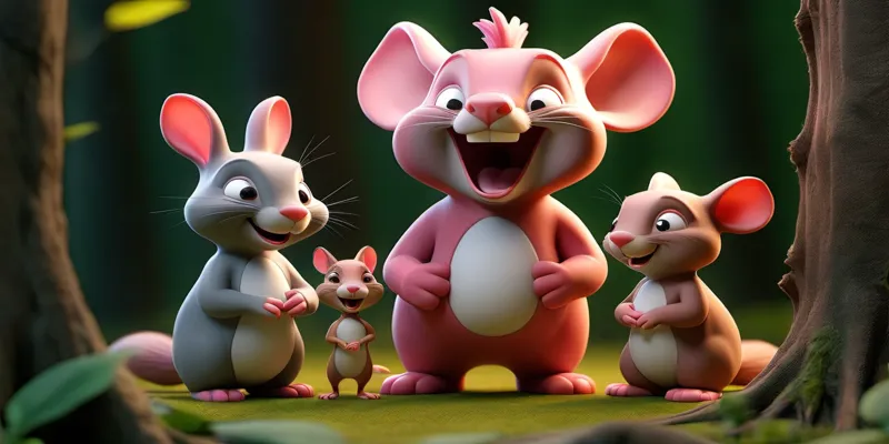 Gülen Orman ve Puf Puf Fil'in Macerası - Eğlenceli Çocuk Masalı - 2