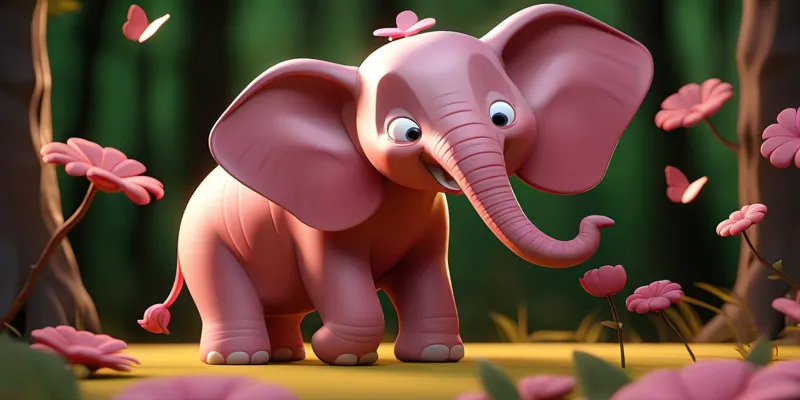 Gülen Orman ve Puf Puf Fil'in Macerası - Eğlenceli Çocuk Masalı - 9