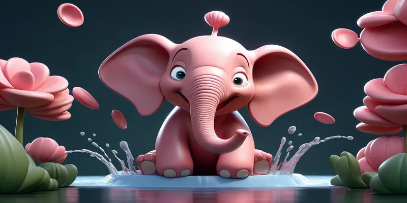 Gülen Orman ve Puf Puf Fil'in Macerası - Eğlenceli Çocuk Masalı - 3