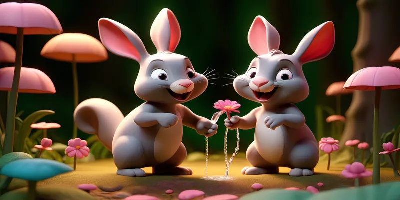 Gülen Orman ve Puf Puf Fil'in Macerası - Eğlenceli Çocuk Masalı - 5