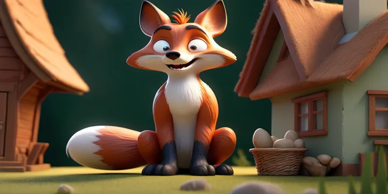 Gümüş Gözlü Tilki ve Altın Tüylü Tavşan | Arkadaşlık Masalı