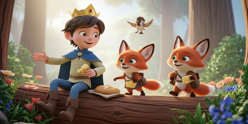 Çalışkan ve Dürüst Prens Doruk’un Güneştepesi Krallığı Masalı - 8