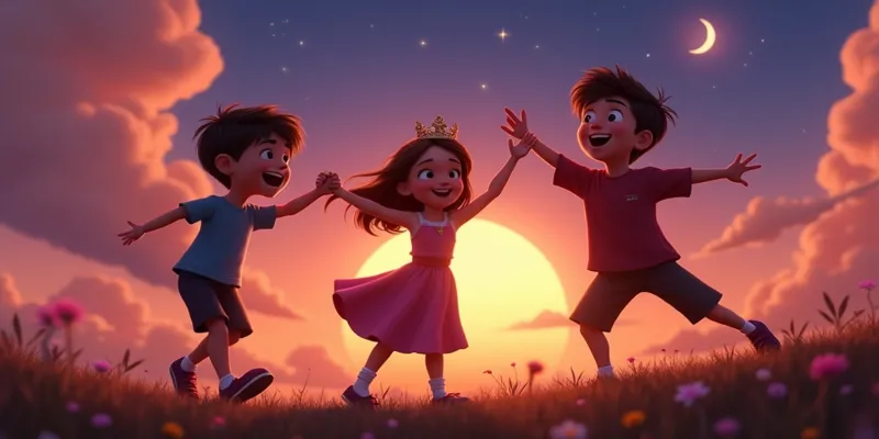 Güneş ve Ay’ın Macerası Mutlu Bir Dostluğun Hikayesi - 7