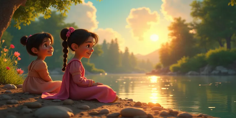 Güneş ve Ay’ın Macerası Mutlu Bir Dostluğun Hikayesi - 6