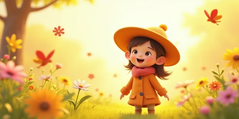 Küçük Elif ve Güneş Perisi Masalı - Doğa ve Işığın Sırrı