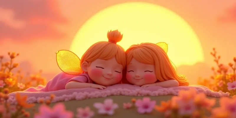 Küçük Elif ve Güneş Perisi Masalı - Doğa ve Işığın Sırrı - 9