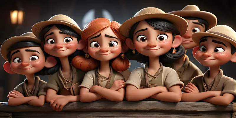 Güzelköy'de İyilik ve Yardımlaşmanın Hikayesi - Çocuk Masalı - 6