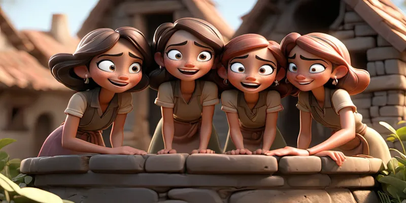 Güzelköy'de İyilik ve Yardımlaşmanın Hikayesi - Çocuk Masalı - 9