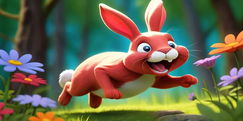 Kırmızı Tatlı Bir Tavşan Masalı | Hayvanlı Masallar Oku