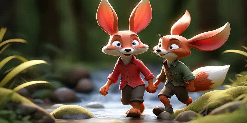 Kırmızı Tatlı Bir Tavşan Masalı | Hayvanlı Masallar Oku - 3