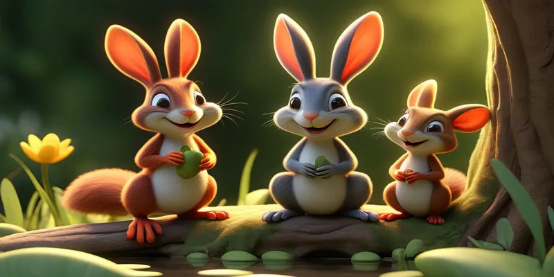 Hayvanlar Alemi Masalı Eğitici ve Eğlenceli Çocuk Masalı Oku - 7