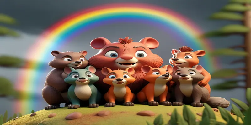 Hayvanlar Alemi Masalı Pati ve Doğanın Gizemlerini Keşfedin - 9