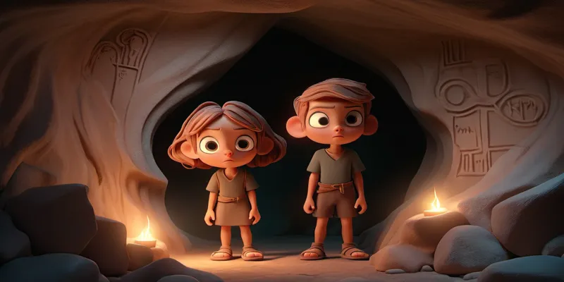 İki Genç Çocuk Ela Ve Can' ın Macera Dolu Yolculuğu - 4