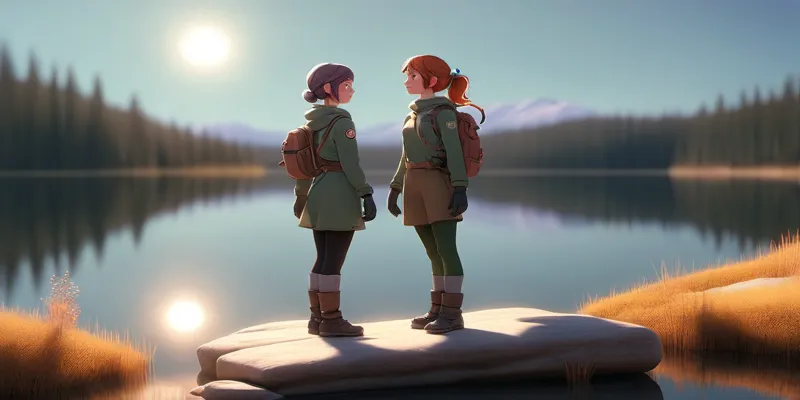 İki Genç Çocuk Ela Ve Can' ın Macera Dolu Yolculuğu - 8