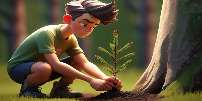 Çam Ağacının Sırrı Bir Hayatı Değiştiren Hediye - Masal Oku - 8