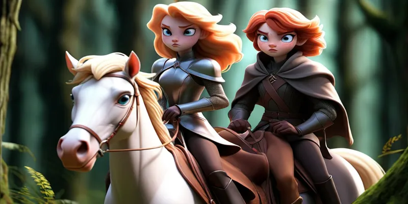 İyilik ve Cesaretle Krallığı Kurtaran Prenses Elara'nın Masalı - 8