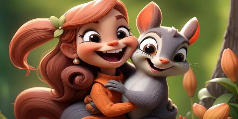 İyilik ve Yardımlaşmanın Gücü Lily’nin Ormandaki Macerası - 8