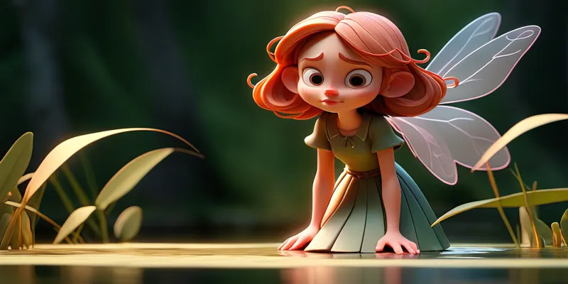 Kelebek Kanatlı İpek Perisi Masalı | Peri Masallari Oku - 9