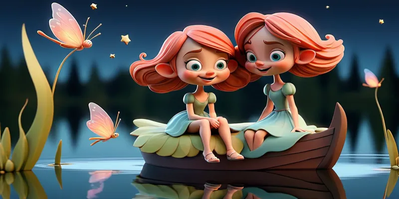 Kelebek Kanatlı İpek Perisi Masalı | Peri Masallari Oku - 8