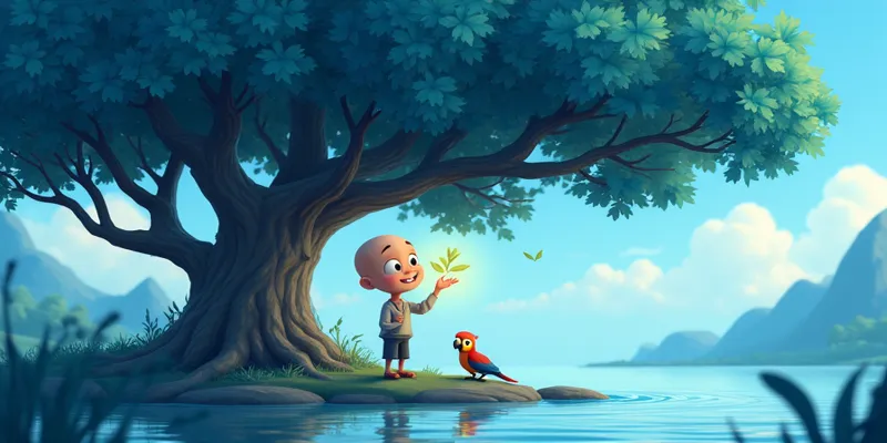 Keloğlan’ın Ormanda Macerası Kaybolan Yıldızı Bulma Hikayesi - 7