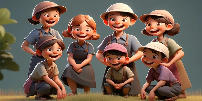 Kırmızı Çiçek Köyünde Bilge Beyaz Sakal - Uyku Masalı - 9