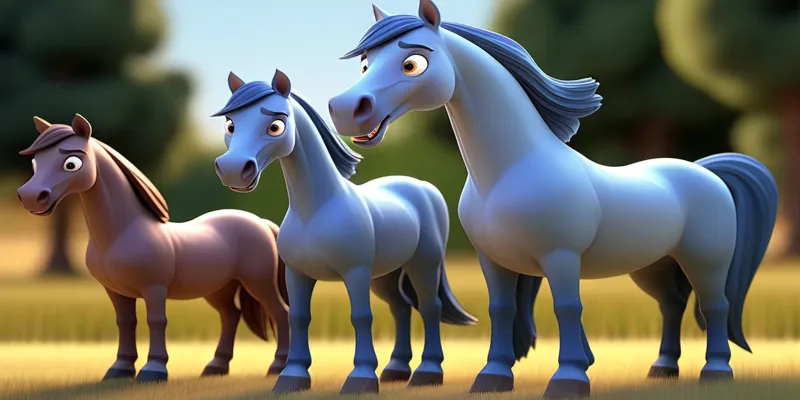 Çocuklar İçin Uykuya Dalma Masalı Kısrak Maviş’in Maceraları