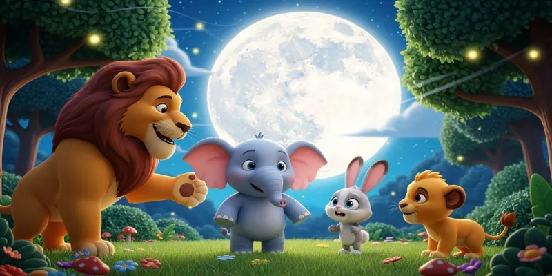 Korkularını Yenen Minik Aslan Miro - Çocuk Masalı Oku - 5