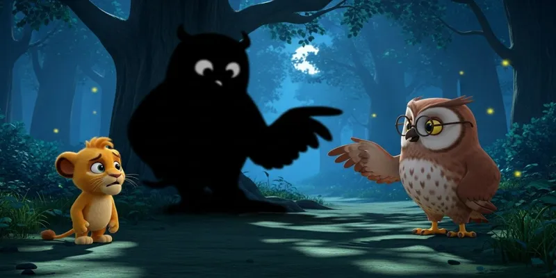 Korkularını Yenen Minik Aslan Miro - Çocuk Masalı Oku - 8