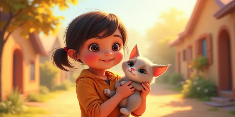 Köyde İyiliğin Sihri Elvan ve Sevimli Dostları - Masal