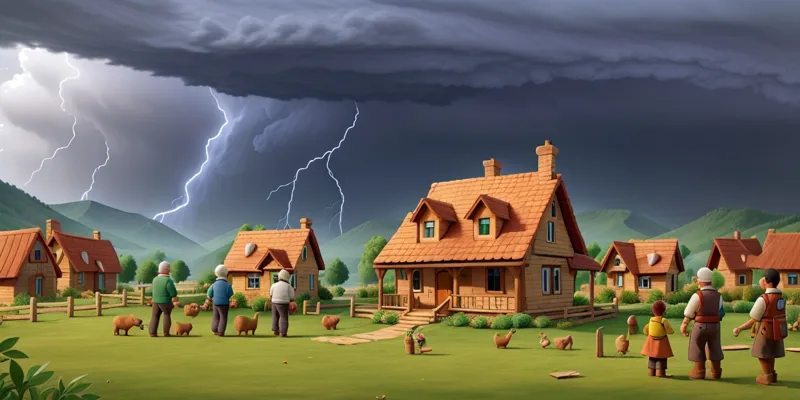 Köyün Kalbi Sevgi ve Destekle Dolu Bir Yaşam | Masal Oku