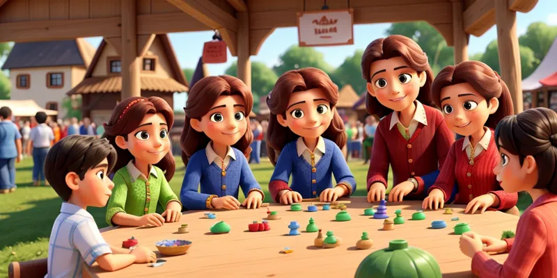 Köyün Kalbi Sevgi ve Destekle Dolu Bir Yaşam | Masal Oku - 3