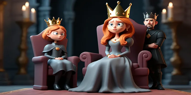 Kral ve Kraliçe Uyku Masalları Ülkesinde Perilerle Yaşarmış - 2